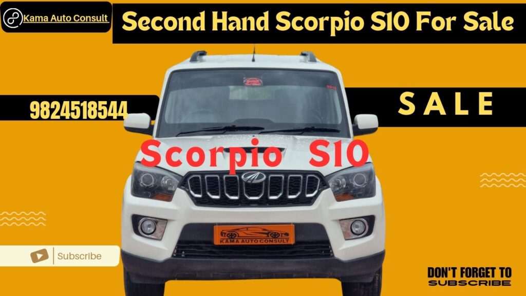 Second Hand Mahindra Scorpio S10 Like A New